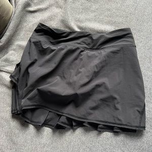 Skirt with built in shorts